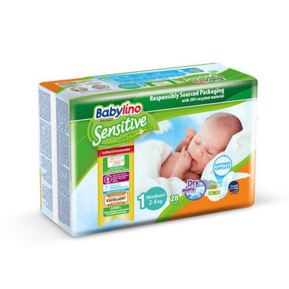 تصویر از پوشک ضد حساسیت بچه سایز 1 نیوبرن  (2 تا 5 کیلوگرم) - 26 عددی