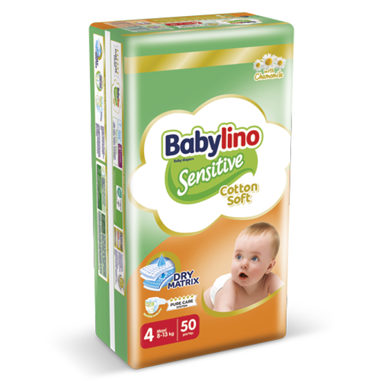 تصویر از پوشک ضد حساسیت بچه سایز 4 ولیوپک ماکسی  (8 تا 13 کیلوگرم) 50 عددی